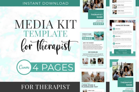 Download Media Kit Template for Therapist - Media kit Collection