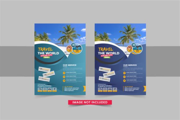Download Travel Flyer or Poster Design Template - Travel flyer Collection