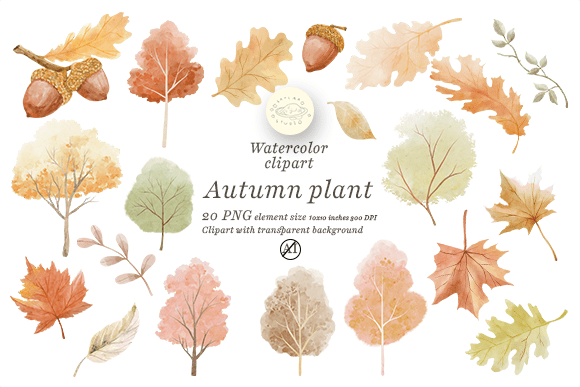 Download Warm Autumn Plant Element - Premium Resources